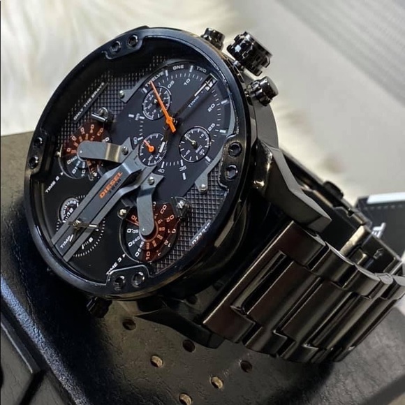 DZ7315 - Diesel Men’s Mr. Daddy 2.0 Gunmetal Tone Watch - Picture 7 of 10